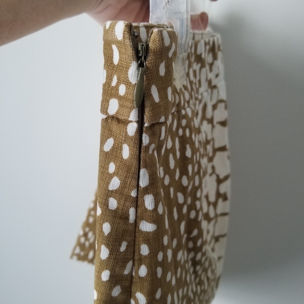 J. Crew Y2k Gold/White Python Print Mini Skirt Si… - image 8